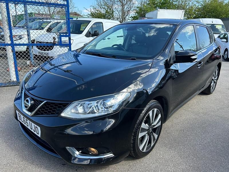 Used Nissan Pulsar Tekna 2016 Black Hatchback