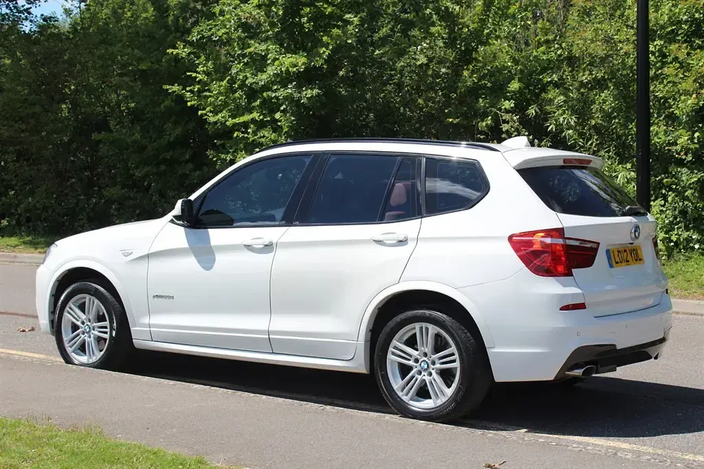 Used BMW X3 M Sport 181 HP (133 kW) 2012 White SUV