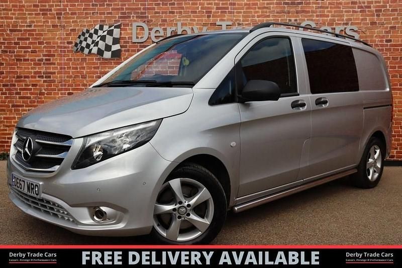 Silver Used 2017 Mercedes Vito MPV | £19,990 (Fair price) - Image 1/4