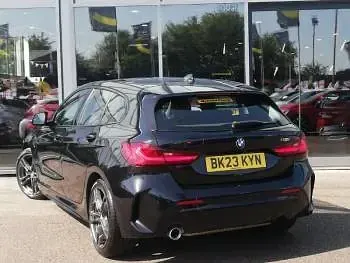 Used BMW 118 M Sport 136 HP (100 kW) 2023 Black Hatchback