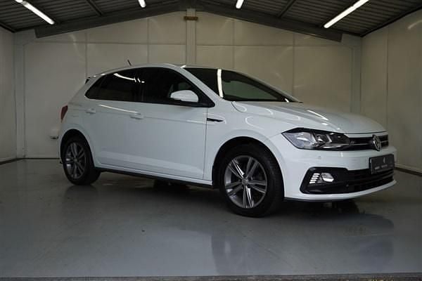 White Used 2020 VW Polo R-line Hatchback | £13,495 (Fair price) - Image 1/4