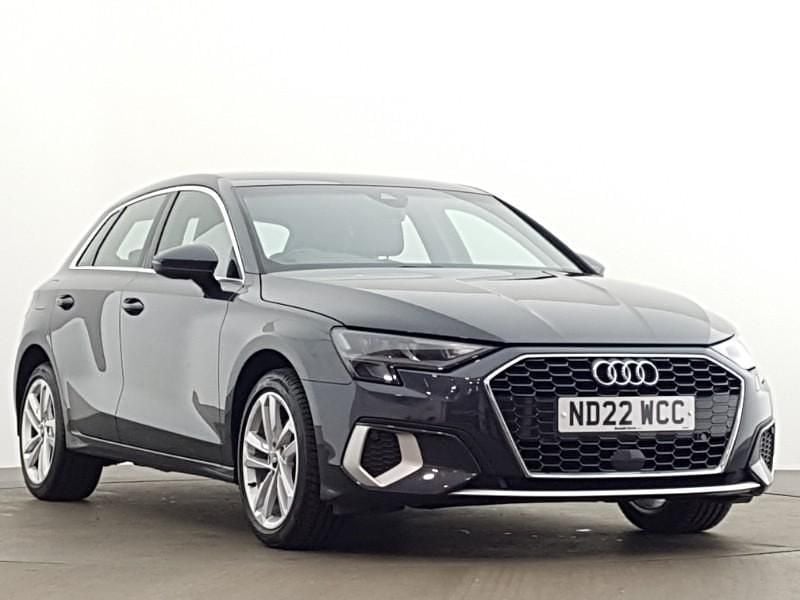 Grey Used 2022 Audi A3 e-tron Sport Hatchback | £19,998 (Good price) - Image 1/4