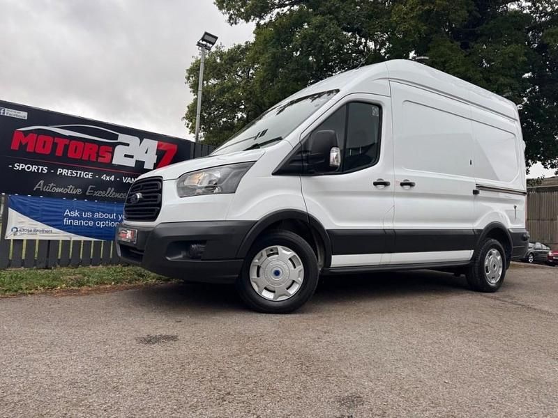 Used Ford Transit 130 HP (95 kW) 2018 White Van
