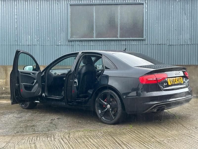 Used Audi A4 Black Edition 177 HP (130 kW) 2014 Black Sedan