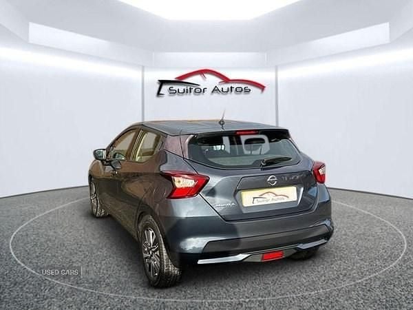 Used Nissan Micra Acenta 71 HP (52 kW) 2018 Grey Hatchback
