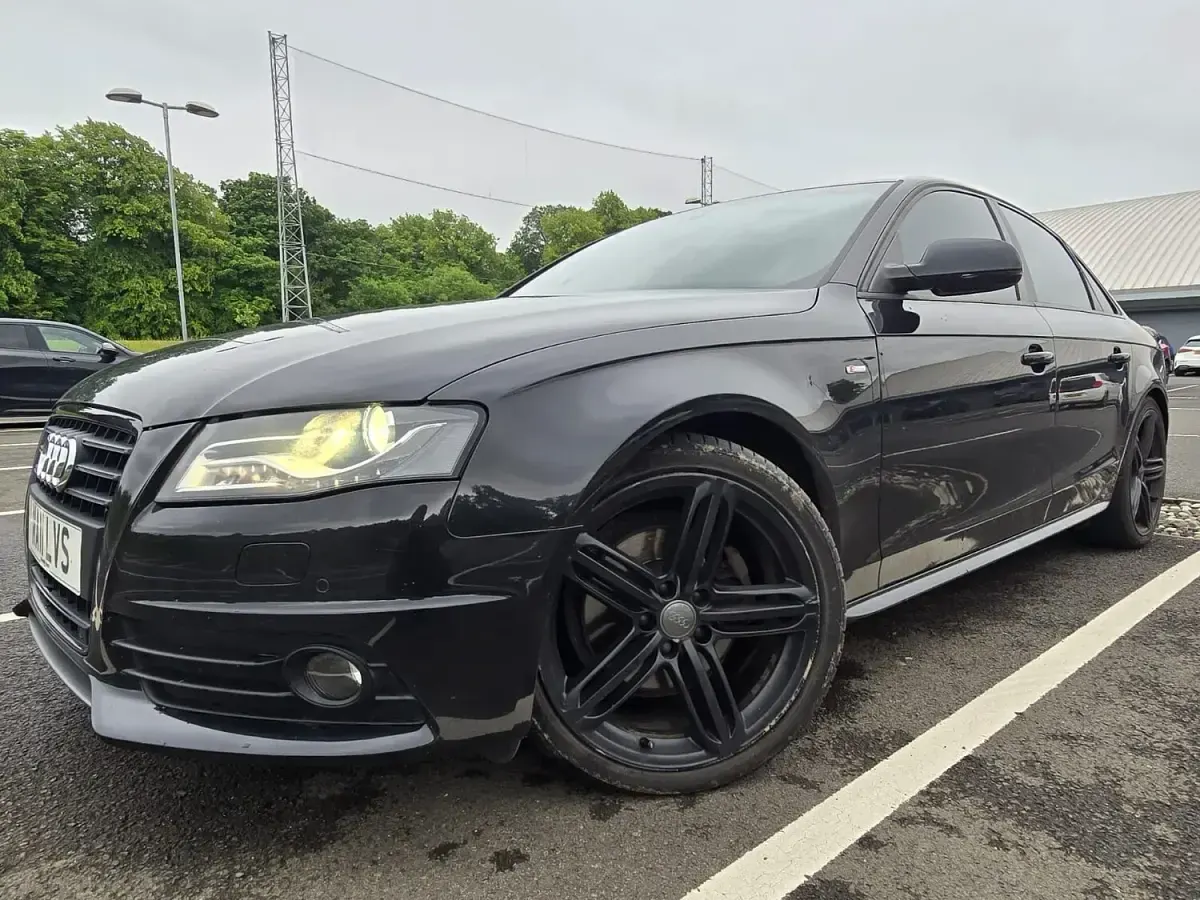 Used Audi A4 Black Edition 170 HP (125 kW) 2011 Black Sedan
