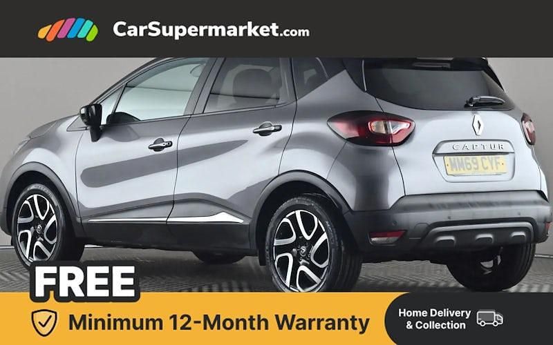Used Renault Captur Iconic 90 HP (66 kW) 2019 Grey/black SUV