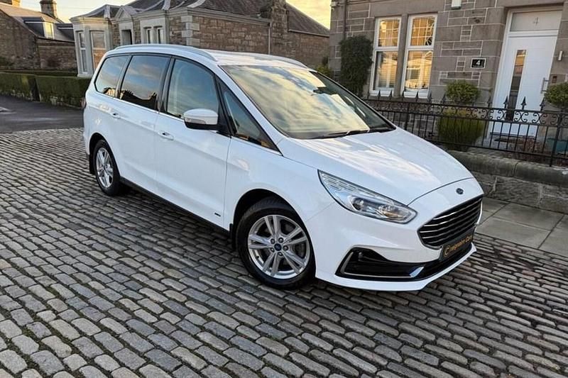 White Used 2020 Ford Galaxy Titanium MPV | £14,995 (Expensive) - Image 1/1