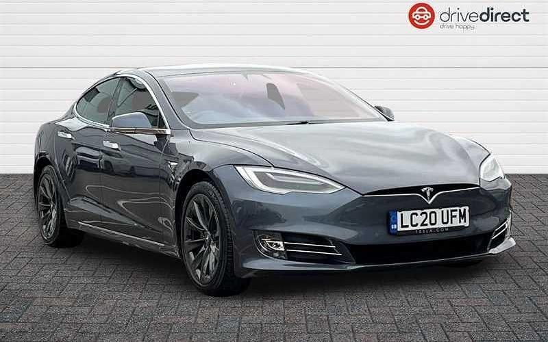 Premium stealth grey Used 2020 Tesla Model S Long Range AWD Sedan | £27,800 (Fair price) - Image 1/4