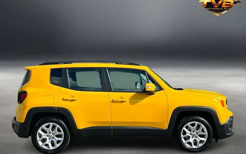 Used Jeep Renegade Longitude 110 HP (80 kW) 2017 Yellow SUV
