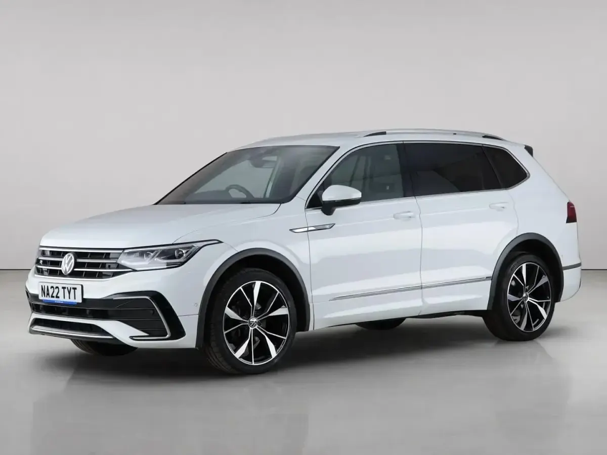 Used VW Tiguan Allspace R-line 150 HP (110 kW) 2022 White SUV