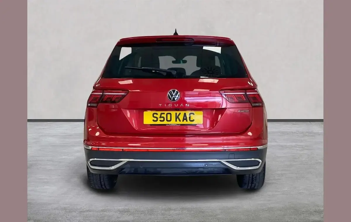 Used VW Tiguan Elegance 190 HP (139 kW) 2021 Red SUV