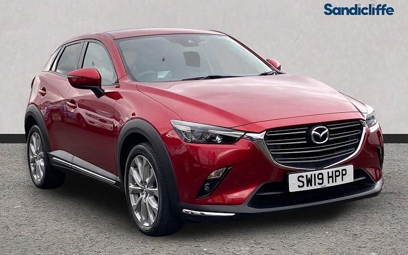 Begagnad Mazda CX-3 Inclusive 121 HK (88 kW) 2018 Röd SUV