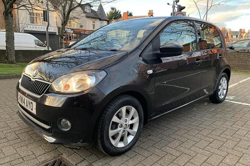 Used Skoda Citigo Elegance 75 HP (55 kW) 2014 Black Hatchback