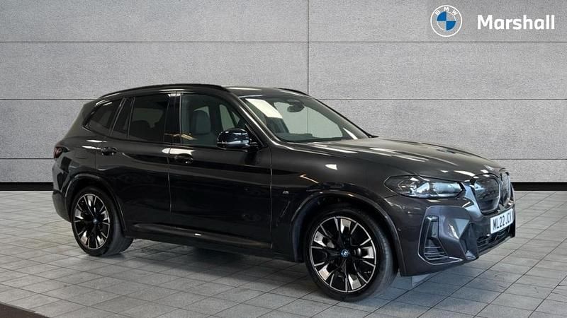 Sophisto grey xirallic Used 2022 BMW iX3 M Sport SUV | £31,620 (Fair price) - Image 1/4