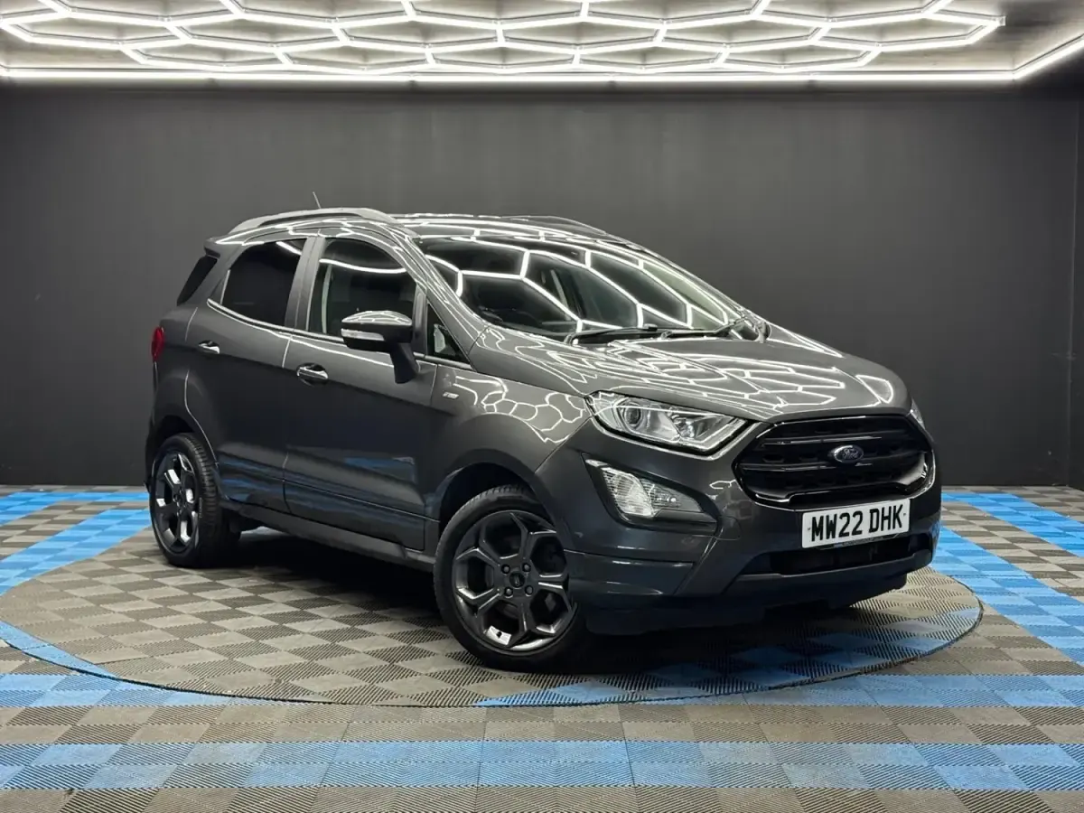 Begagnad Ford Ecosport ST-Line 2022 Grå SUV