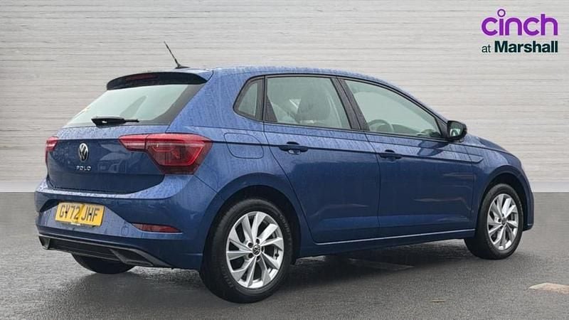 Usado VW Polo Style 95 CV (69 kW) 2022 Azul Utilitario