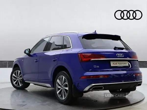 Used Audi Q5 S-Line 204 HP (150 kW) 2022 Blue SUV