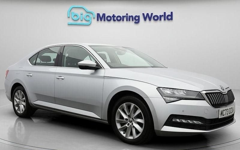 Used Skoda Superb SE 150 HP (110 kW) 2023 Silver Hatchback