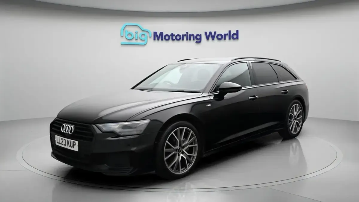 Used Audi A6 Black Edition 204 HP (150 kW) 2023 Black Estate