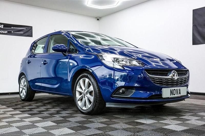 Used Vauxhall Corsa 90 HP (66 kW) 2018 Blue Hatchback