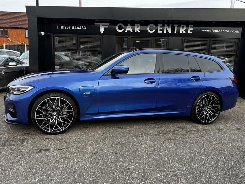 Used BMW 330e M Sport 2021 Blue Estate