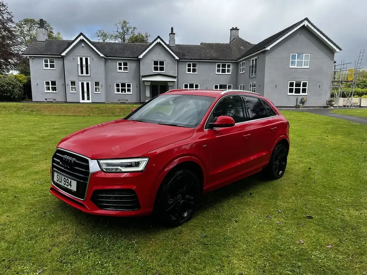 Used Audi Q3 S-line plus 184 HP (135 kW) 2016 Red SUV