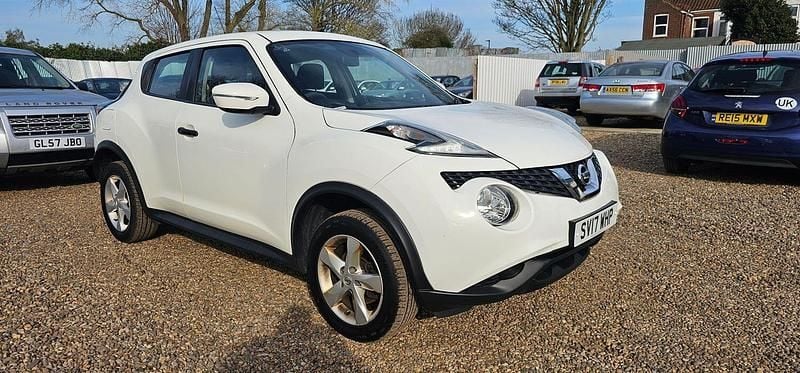 White Used 2017 Nissan Juke Visia SUV | £2,995 (Super price) - Image 1/4