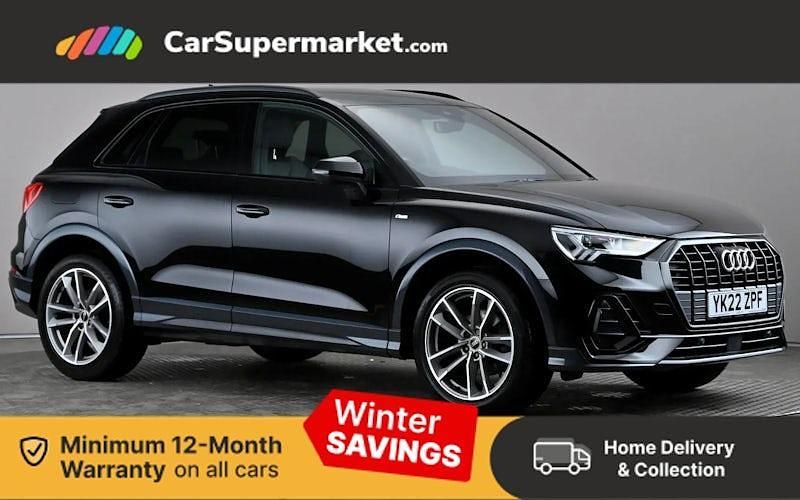 Black Used 2022 Audi Q3 Black Edition SUV | £28,697 (Fair price) - Image 1/3