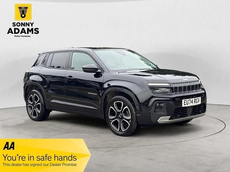 Black Used 2024 Jeep Avenger Summit SUV | £17,490 (Fair price) - Image 1/3