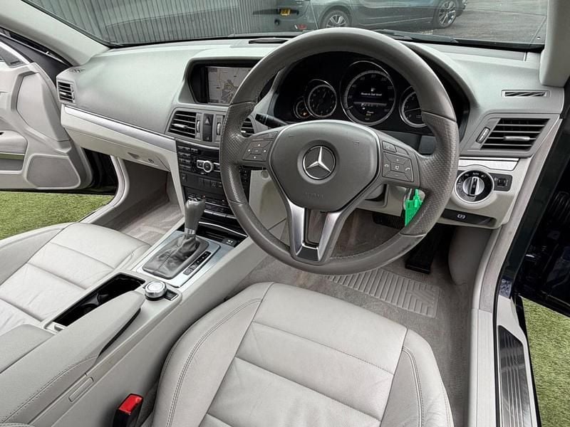 Used Mercedes E350 SE 265 HP (194 kW) 2013 Blue Coupe