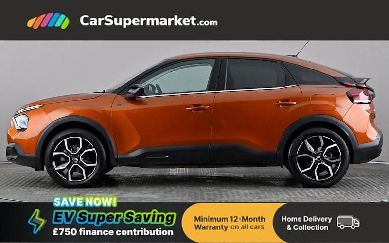 Used Citroën e-C4 Shine 100 kW (136 HP) 2022 Brown Hatchback