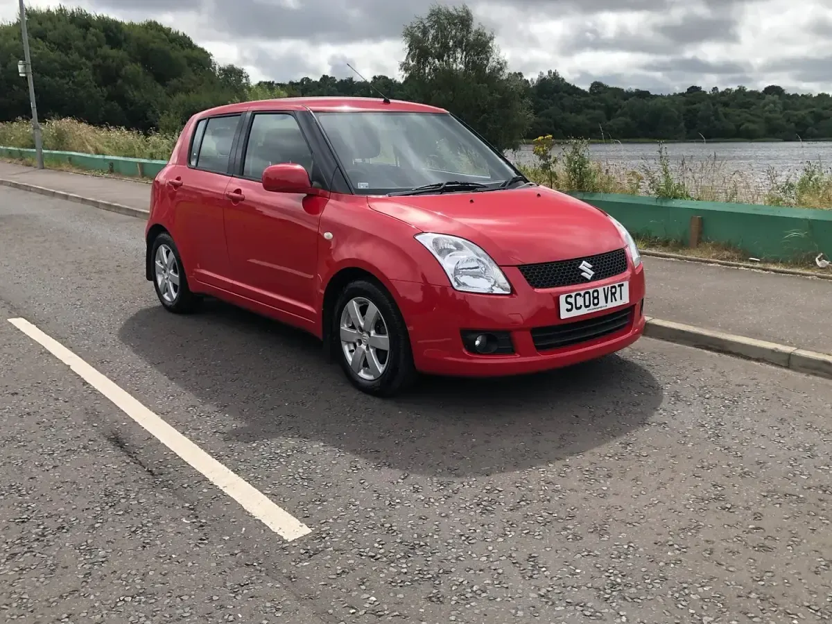 Used Suzuki Swift GLX 102 HP (75 kW) 2008 Red Hatchback