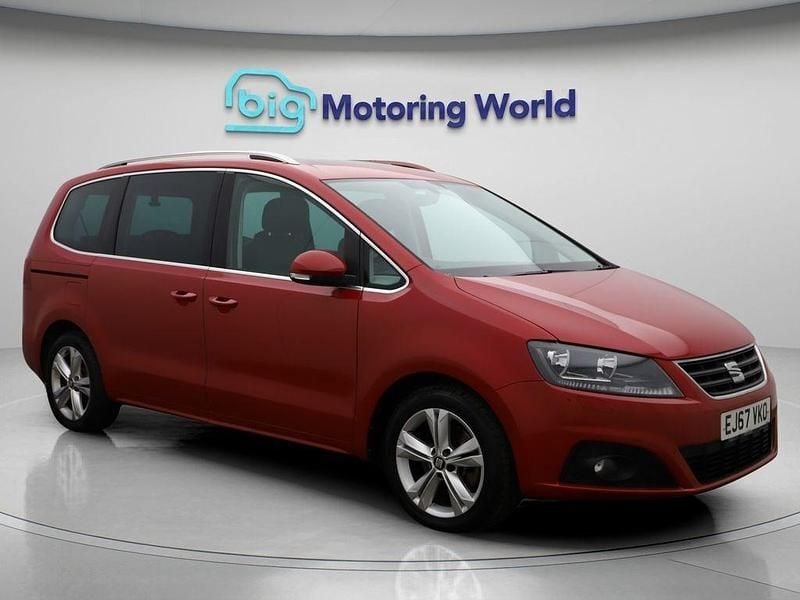 Red Used 2018 Seat Alhambra XCELLENCE MPV | £15,500 (Good price) - Image 1/4