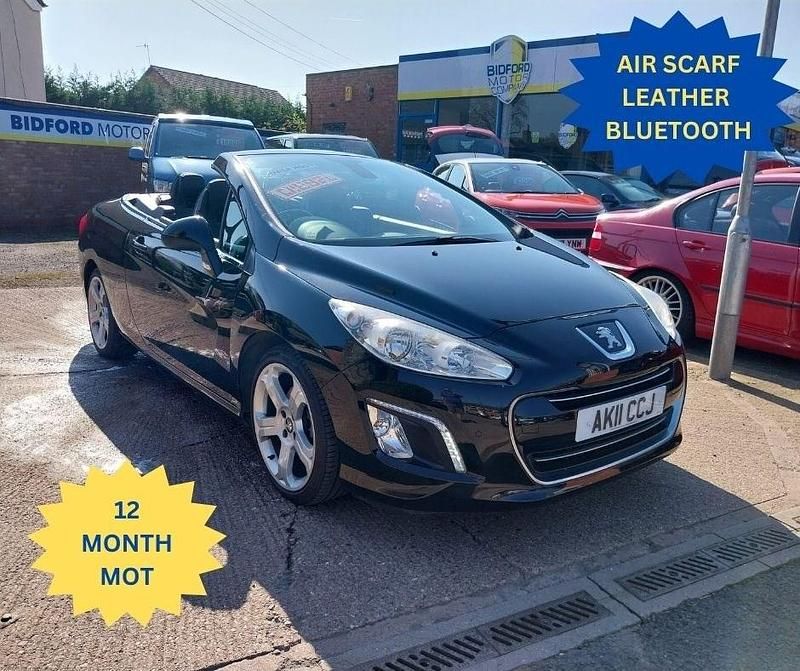 Used Peugeot 308 CC Allure 161 HP (118 kW) 2011 Black Cabriolet