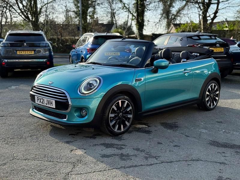 Used Mini Cooper Cabriolet Exclusive 2021 Turquoise Cabriolet