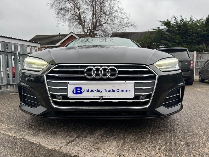Used Audi A5 Sportback Sport 150 HP (110 kW) 2018 Black Hatchback