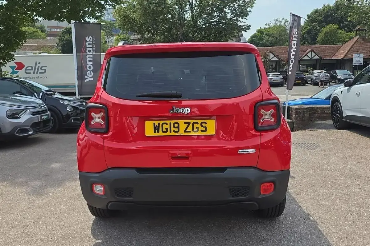 Used Jeep Renegade Longitude 118 HP (86 kW) 2019 Red SUV