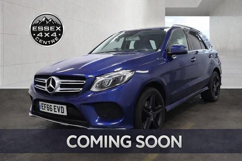 Used Mercedes GLE250 AMG line 2016 Blue