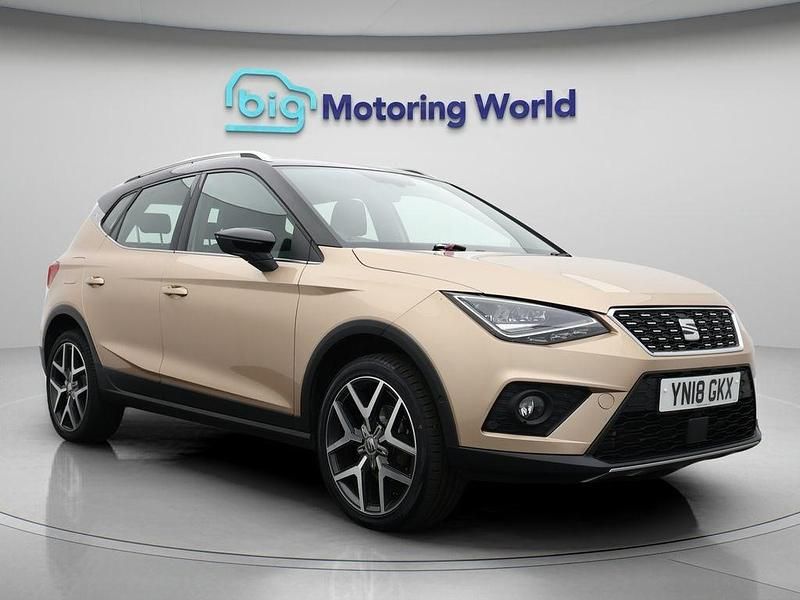 Gold Used 2018 Seat Arona XCELLENCE Lux SUV | £10,200 (Super price) - Image 1/4