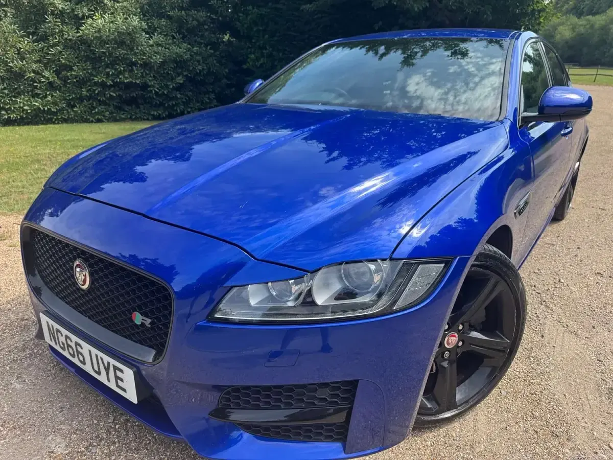 Used Jaguar XF R-Sport 2016 Blue Sedan