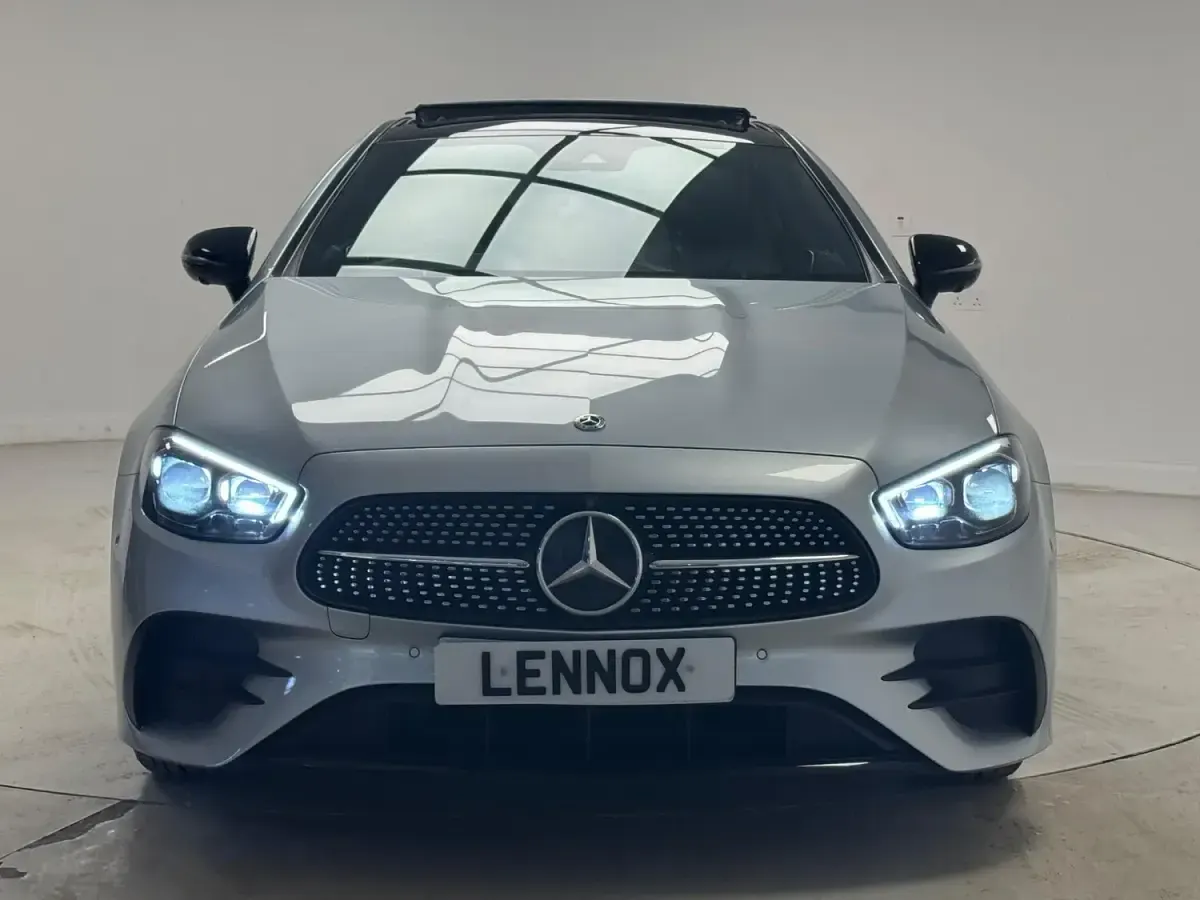 Used Mercedes E300 AMG line 2021 Silver Coupe