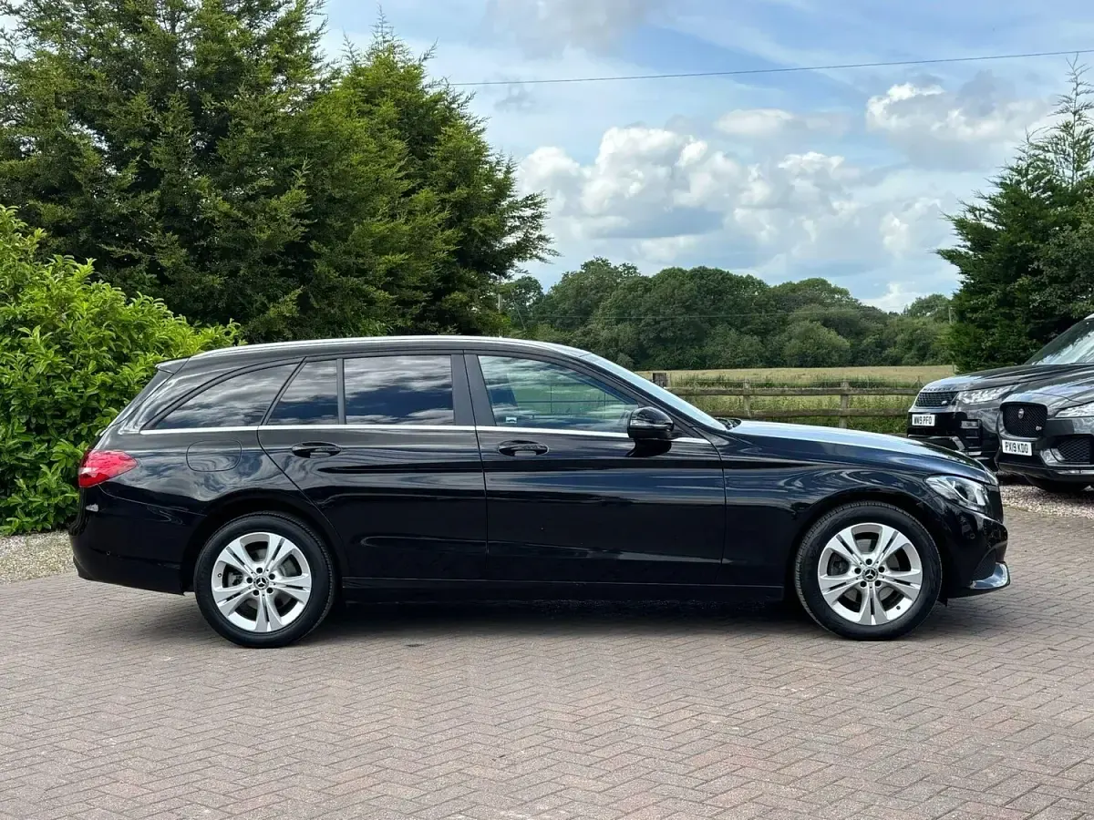 Used Mercedes C220 Executive 2017 Black Estate