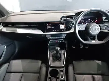 Used Audi A3 S-Line 150 HP (110 kW) 2021 Black Sedan