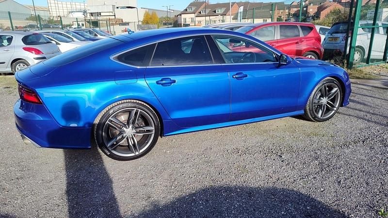 Used Audi S7 2015 Blue Hatchback