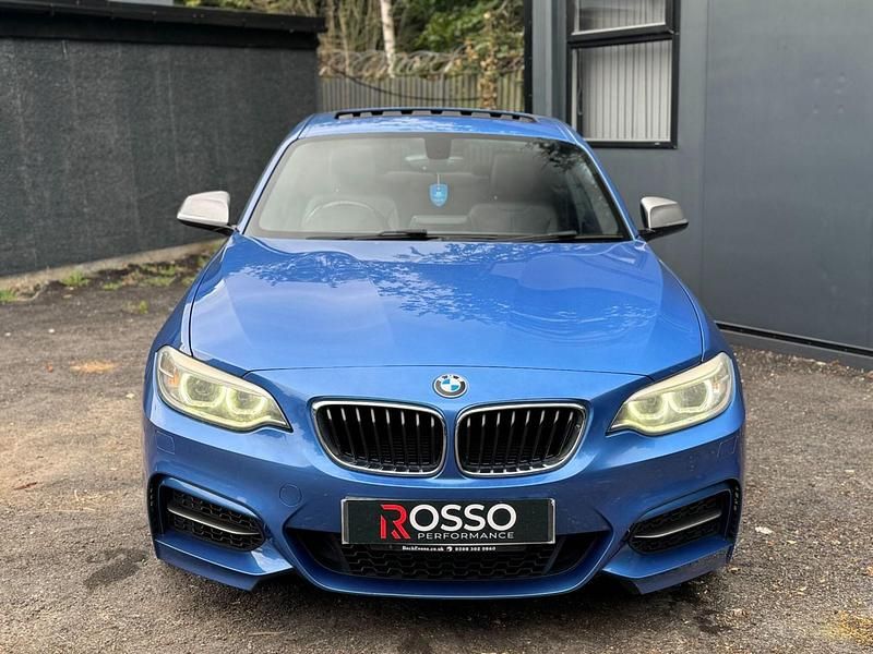 Used BMW M235 Comfort Edition 326 HP (239 kW) 2014 Blue Coupe
