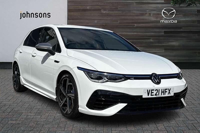 White Used 2021 VW Golf VIII R Hatchback | £27,990 (Fair price) - Image 1/4