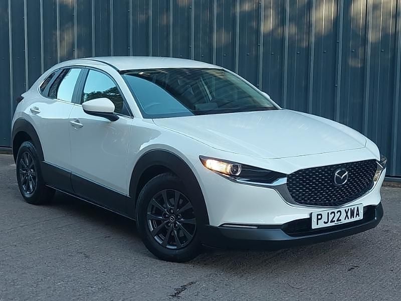 White Used 2022 Mazda CX-30 SUV | £15,498 (Good price) - Image 1/4