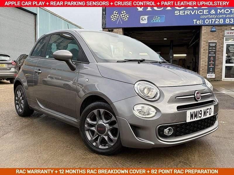 Used Fiat 500S S 2019 Electroclash grey Hatchback