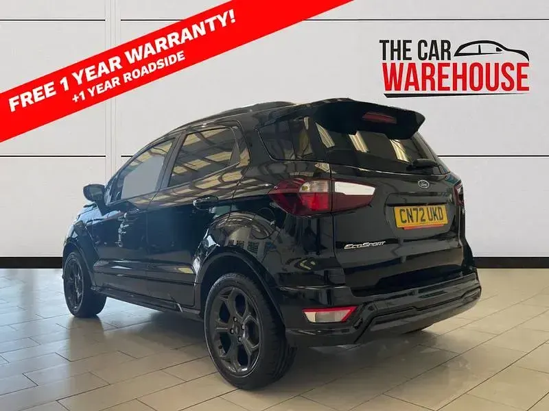 Używany Ford Ecosport ST-Line 125 KM (91 kW) 2022 Czarny SUV
